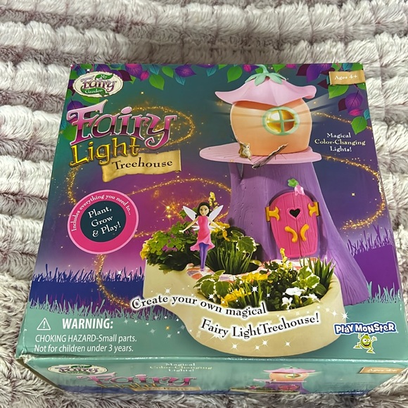 My Fairy Garden Light Treehouse Playset with Color Changing Light - Picture 1 of 2